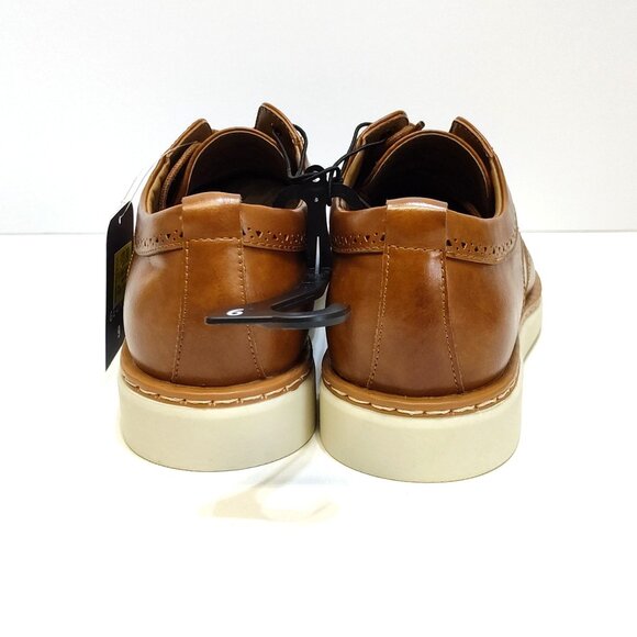 George Jonaah Wingtip Oxford Dress Shoes Size 9 Memory Insole True To Size Fit - Picture 6 of 10